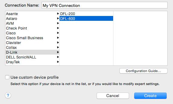 Step 1 Add a Connection Open VPN Tracker, and click the plus button in the bottom left corner of the window to add a new connection: