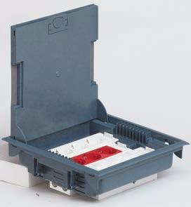 <<< FLOOR OXES Floor boxes Perfect integration!