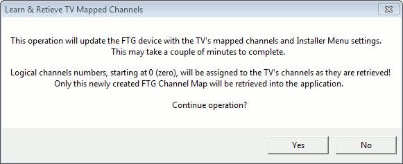 FTG Channel Map Configuration Utility (Cont.