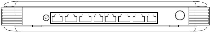 Front Panel for 8 Ports 10/100/1000Base-T plus 1 Port 1000Base-X or 100/1000Base-X Uplink Management Ethernet Switch with Optional CATV RF Module (plastic housing) ➊ ➍ ➋ Figure 3.