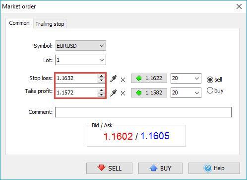 Market orders opening 1. Go to the "Orders new market order" menu or click on the blank sheet button on the toolbar: 2.