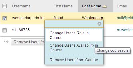4. Course Management: The Control Panel Each course has a Control Panel that can be used to access various tools.