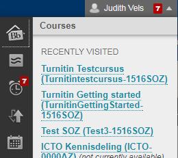 Click the gear wheel (encircled in red in the image). 2. In the next form, select which courses you want to show by checking and unchecking the box at Course Name and Announcements. 3.