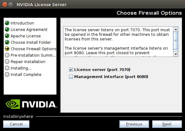 Installing Your NVIDIA License Server and License Files 5.