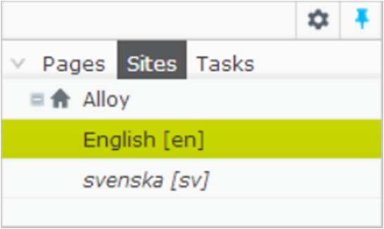 Tasks Tab A task is a piece of information related to activities in EPiServer CMS, activities that usually require some kind of action.
