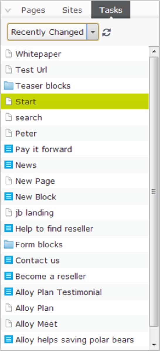 Customizing the Assets Pane The Assets Pane contains metadata and other advanced settings for the page, which you can customize.
