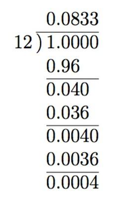 Notice that the remainder after subtracting 3 2 8 2 (hundredths) is the same as the remainder after subtracting (thousandths), namely 4.