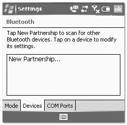Image on the right shows a typical Blackberry Bluetooth manager. When adding / pairing the DPP-250, use the [0000] pairing key when prompted.