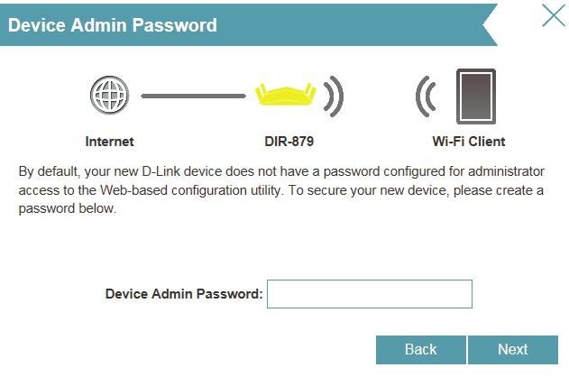 Section 3 - Installation - Router Create a Wi-Fi password (between 8-63 characters).