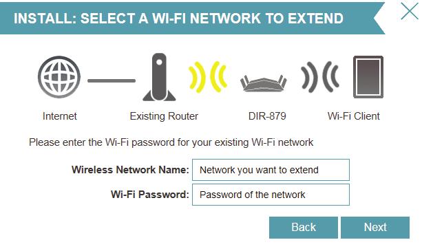Section 4 - Installation - Wireless Extender Setup Wizard (continued) If
