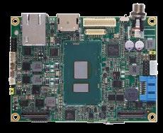 Core i7/i5/i3 & Celeron Processor, HDMI/ LVDS and LAN 7th Gen Intel Core i7/i5/i3 and Celeron processor 1-2133 SO-DIMM, up to 16GB 1 PCI