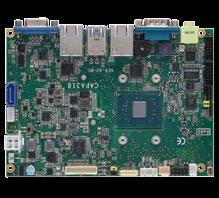 Celeron Processor,LVDS and LAN 7th gen Intel Core i7/i5/i3 and Celeron processor 1-2133 SO-DIMM, up to 16GB 2 PCI Express Mini Cards Intel
