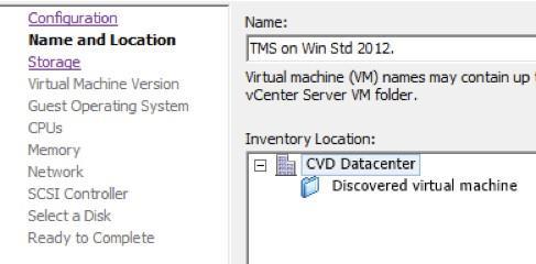 On the Configuration page select and click.
