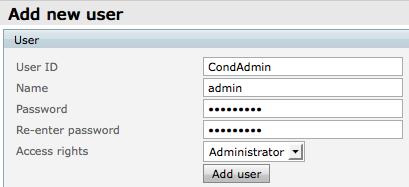 On the web interface of the virtual TelePresence Server you want to configure, log in as an administrator.