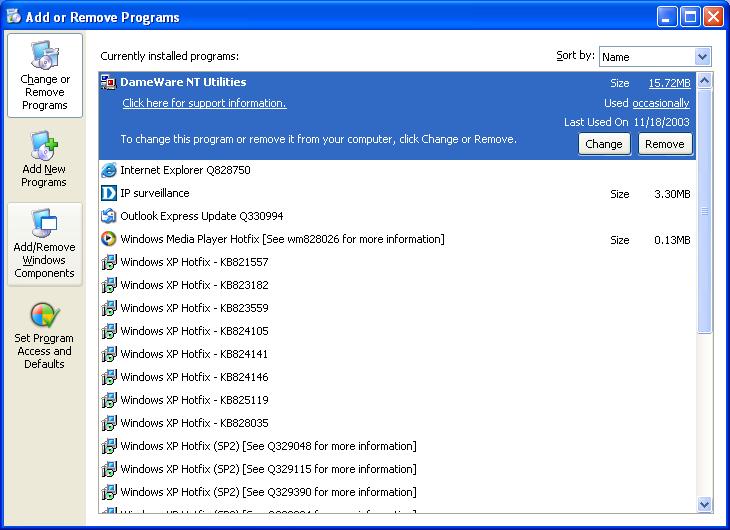 18 Enabling UPnP for Windows XP/Me (continued) Click