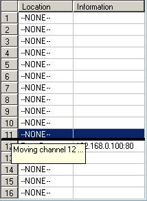 78 Using IP surveillance Software (continued) Monitor Program (continued) Changing the Camera Order in the List You can drag and drop in the grid area of the camera list to change the sequence of the