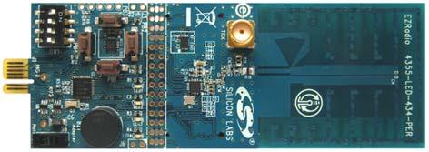 this board called the Si4010 key fob development board