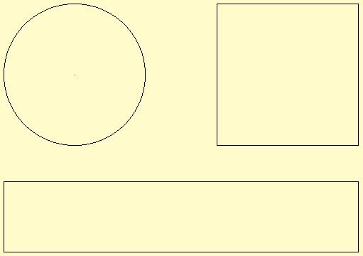 void Shape::draw(QPainter* p) p->drawpoint(x, y); void Circle::draw(QPainter* p) p->drawellipse(x-radius, y-radius, radius*2, radius*2); void Square::draw(QPainter* p) p->drawrect(x-width/2,