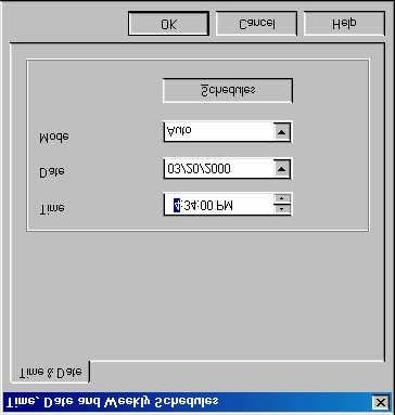 Programming by Computer 4.8 Setting the Time, Date and Operation Mode The VUP enables you to adjust the AVM JR. clock and calendar using a 24-hour format. To set the AVM JR.