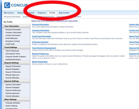 Go to the Intranet, choose Concur from the Business Tools box: 2.