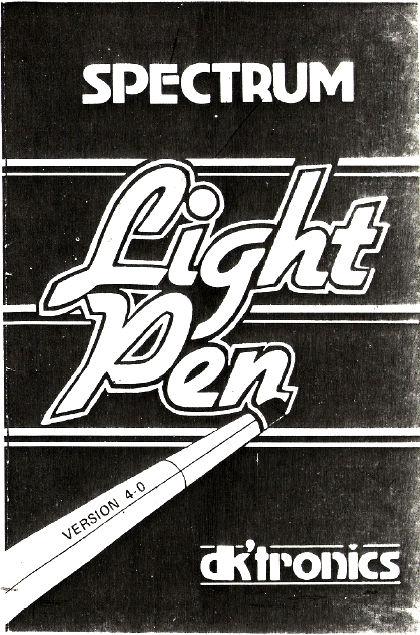 dk'tronics Light Pen Version 4.0 - Manual.
