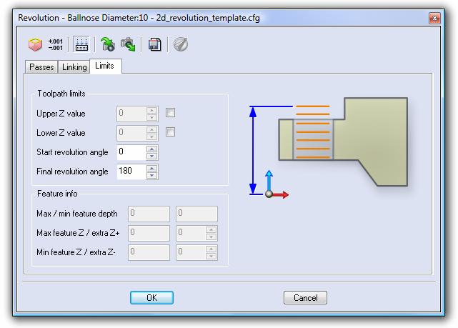 Transition Methods this option controls the method in which the tool moves from one area to another on the model.