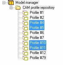 This time we will create the toolpath on multiple profiles all at once.