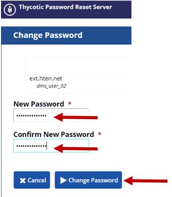 Passwords cannot be the same as any of the previous 24 passwords Enter the new password in the New Password text box, enter it again in the Confirm New Password text box, and then click Change