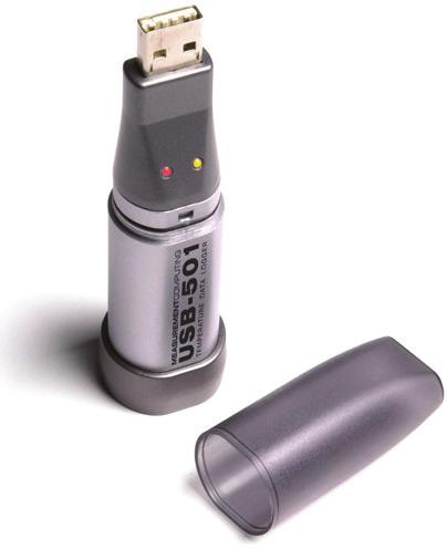 USB-51 Logger Measurement range: 35 C to 8 C ( 31 F to 176 F) Internal resolution:.