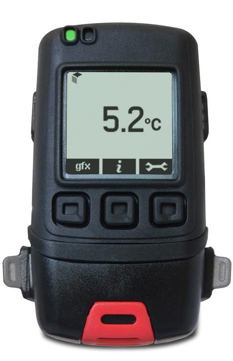 USB-61 Logger with Graphic LCD Screen Measurement range: 3 C to 8 C ( 22 F to 176 F) Internal resolution:.1 C (.1 F) typ Accuracy (overall error) * :.35 C (.