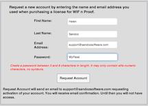 Scroll down to the lower part of the screen where you will enter the necessary information that I need to set up your account.