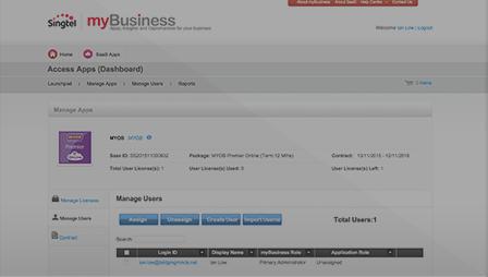 Part of 3 Step 2 of 8 Select the user you wish to assign to manage your Payslip service.