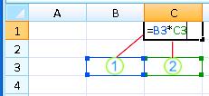 Formulas in Excel Formulas are equations that perform calculations on values in your worksheet. A formula always starts with an equal sign (=).
