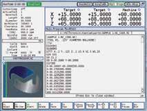 Calculator Prompting Help Screens G&M Code Programming Macro Programming MDI EIA / ISO Code (Fanuc ) Compatibility Programming Features Concurrent Programming Cutter Compensation Inch / Metric
