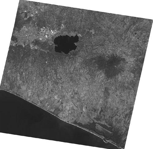 Figure 1: area covered by SPOT 4 scene (SPOT 4- orthoimage) Figure 2: area covered by imaging with yaw control Opposite to IKONOS, for QuickBird the so called Basic Imagery is available which is