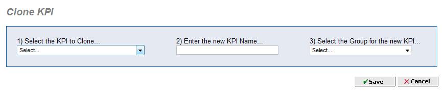 Contact your System Administrator for additional information on modifying KPI definitions.