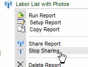 3. A dialog will appear, prompting you to confirm that you wish to remove the report from the MC Smart Share Community. Click Yes, Remove Share to remove the report from the community. 4.