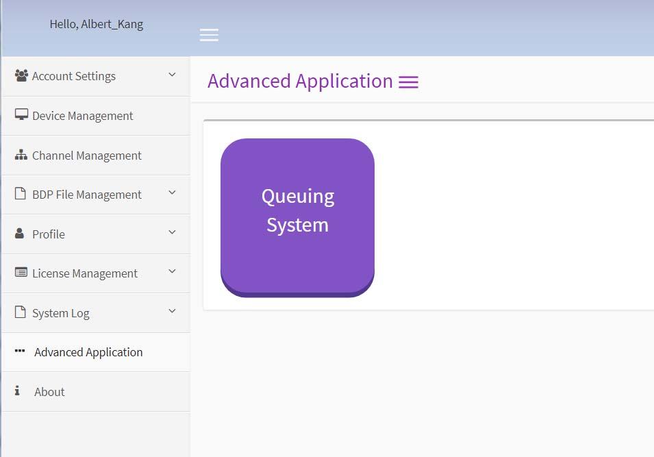 Advanced Application Creating a new control panel