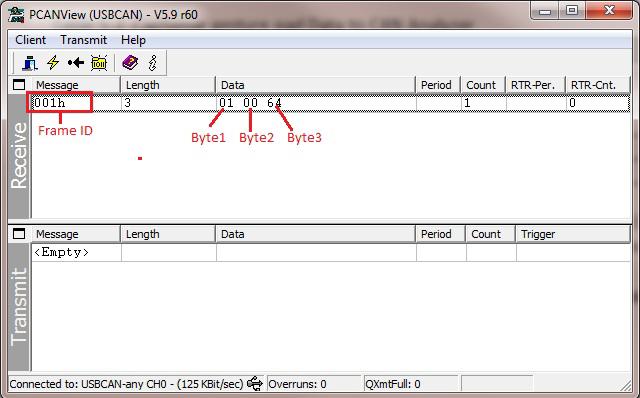 Example Projects 5.2.3 Verify Output To verify the CAN_Simplex_Tx_CY8CKIT-044 example project, perform these steps: 1.