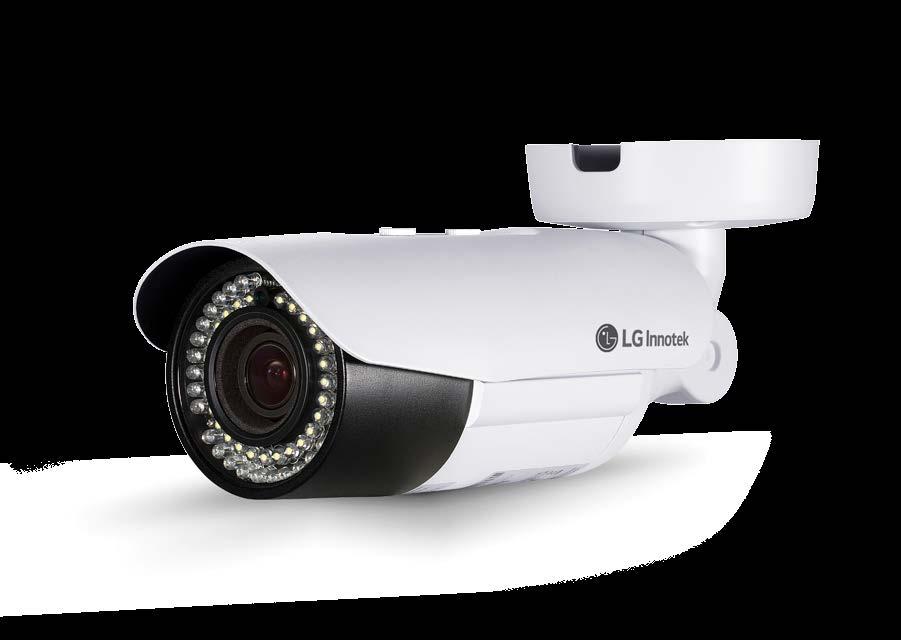 FEATURE LG INNOTEK NETWORK CAMERA High Sensitivity and Up to 4MP Resolution Support Qualified Surveillance System in 24/7 Various features such