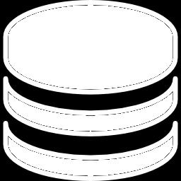 Three-layers architecture: On top of the storage unit (database) is built a middleware hosting the business logic, which communicate with the User interface (GUI).