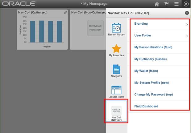 » Render an Application Start page with the links from the Navigation Collection in the left panel of an Activity Guide.