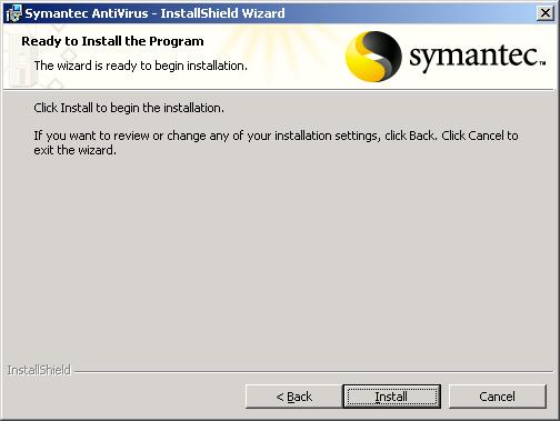 Installing Symantec AntiVirus All contents are Copyright 1992 2006 Cisco Systems,