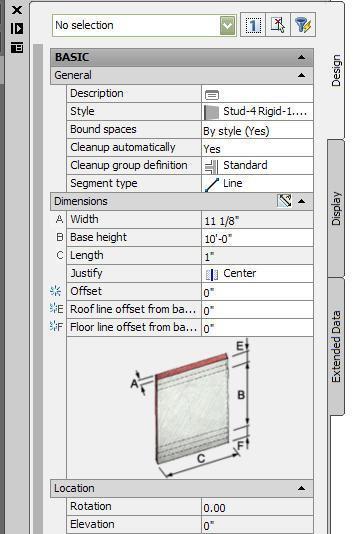 ACA Design Tool Palette Tabs Revit Architecture Home Tab (Figure 1.