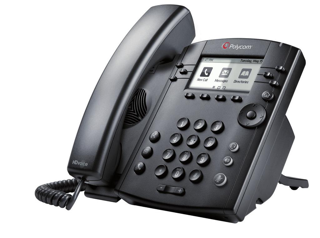 POLYCOM VVX 301/311 The Polycom VVX 311 / 301 Series business media phone is almost too powerful to be such a great entry-level phone.