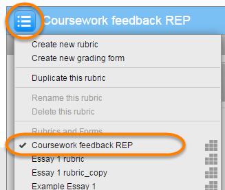 4. And under Libraries click the Rubric / Form Manager link. 5.