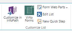 Or you can launch it from Site Contents on Site Collection where you've installed Forms Pro App.