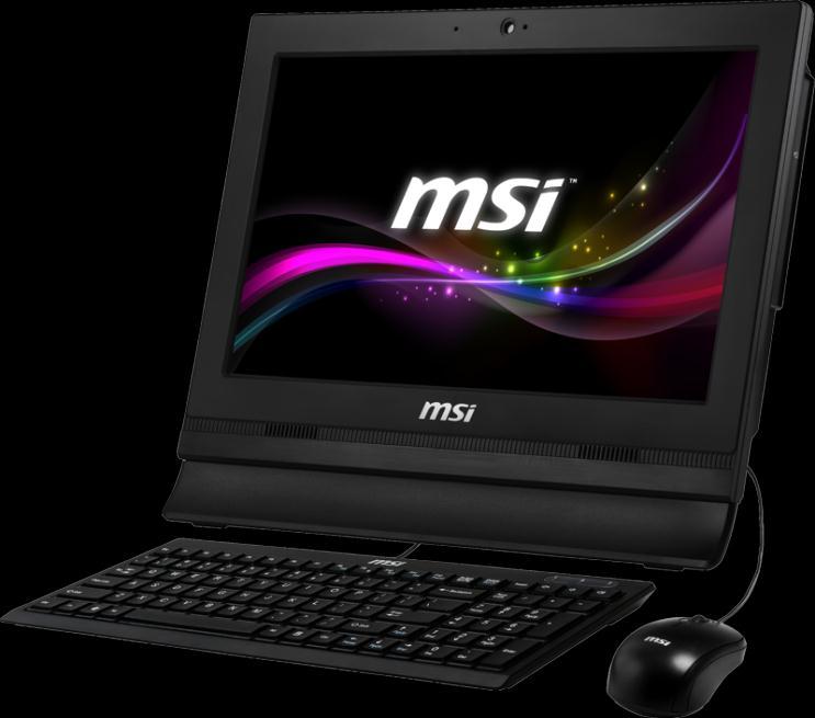 Wind Top AP1622 Overview MSI Wind Top AP1622 All-in-One PC supply a comprehensive range of interfaces silent operation and has two COM ports with POS systems that meets the requirements in different