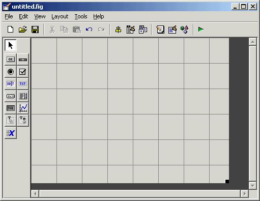 2 Creating a GUI with GUIDE 3 Display the names of the GUI components in the component palette.