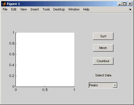 3 Creating a GUI Programmatically 8 Type help simple_gui at the command line. MATLAB displays this help text.